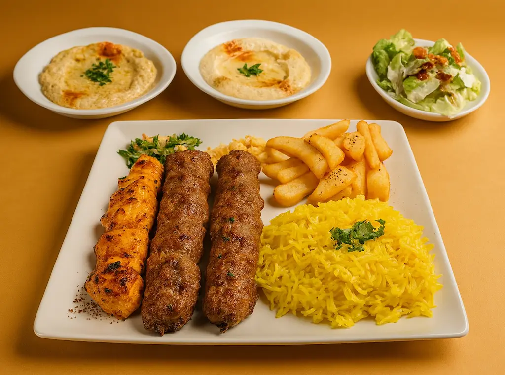 Grillades syriennes au charbon de bois