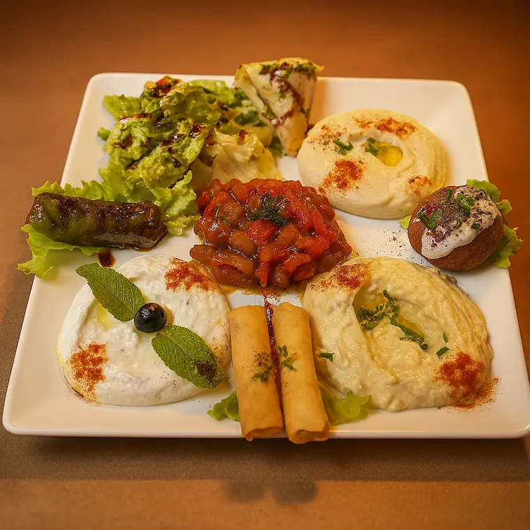 Plats végétariens et végans syriens